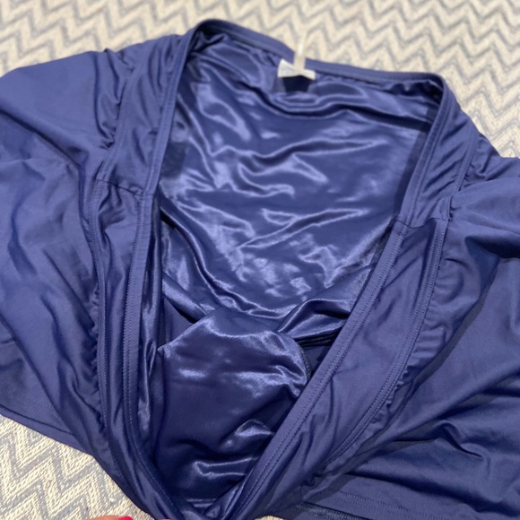 Lands’ End Swim Skirt – Navy Blue – Size 24W - Picture 3 of 6